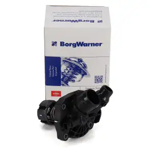 BORGWARNER Thermostat + Gehäuse für BMW 2er F45 F46 X1 F48 MINI F55 F56 F57 F60 B38 B48