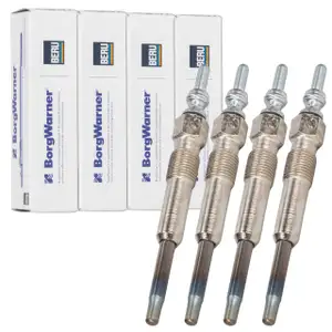 4x BERU GN046 Gl&uuml;hkerze f&uuml;r VW Golf 4 Bora Passat B5 B5.5 Polo 9N Sharan 1.9 TDI 2.0 SDI