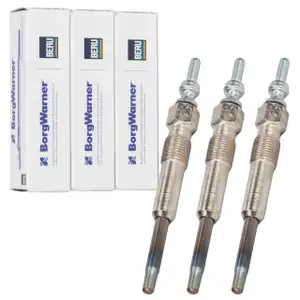 3x BERU GN046 Gl&uuml;hkerze f&uuml;r VW Polo 9N Fox Lupo A2 Arosa Ibiza 3 Fabia 1 2 1.2/1.4 TDI