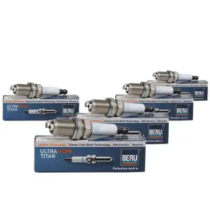 5x BERU UPT2 ULTRA PLUS TITAN Zündkerze für AUDI BMW FORD MERCEDES OPEL PORSCHE VW