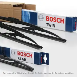 BOSCH 553 + H341 Scheibenwischer Set f&uuml;r HUYNDAI Getz (TB) CHEVROLET Matiz vorne + hinten