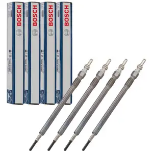 4x BOSCH 0250603024 Glühkerze für MERCEDES A-/B-/C-/E-/M-/S-KLASSE OM640 OM651 0011596601