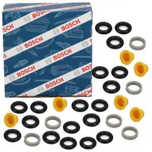 6x BOSCH 1287010704 Dichtungssatz Einspritzdüse für PORSCHE 911 3.2 Carrera 94411090100