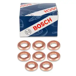 8x BOSCH F00VP01009 Dichtring Düsenhalter Wärmeschutzscheibe für AUDI SQ7 TDI VW 4.0 TDI