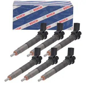 6x BOSCH 0445118038 Einspritzd&uuml;se f&uuml;r BMW G30 G31 G11 G12 X5 G05 X6 G06 X7 B57 13538571563