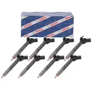 8x BOSCH 0445118031 Einspritzd&uuml;se f&uuml;r AUDI A8 4N 60 TDI SQ7 SQ8 VW Touareg CR 4.0 V8 TDI