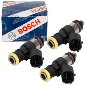 3x BOSCH 0280158862 CNG Einspritzventil VW Polo 6 Up Arona Ibiza 5 Mii Citigo Kamiq 1.0