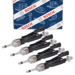 4x BOSCH 0261500437 Einspritzventil f&uuml;r BMW F40/44/45 G20/21 G22-26 G30/31 B48 13538656548