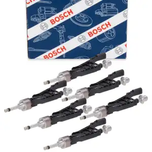 6x BOSCH 0261500437 Einspritzventil f&uuml;r BMW G20/21 G22-26 G30/31 G32 X3-7 B58 13538656548