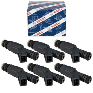 6x BOSCH 0280156346 Einspritzventil für BMW 3er E30 325i 5er E34 525i Z1 M20 13641731357