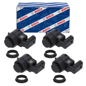 4x BOSCH 0263009590 Einparksensor f&uuml;r BMW E91-88 E90-93 X1 E84 vorne o. hinten 66209196705