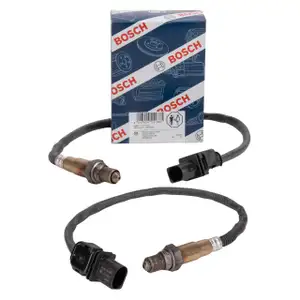 2x BOSCH VOR+NACH Kat Lambdasonde f&uuml;r BMW F30-34 F32-36 F10/11 F12/13 X3 X4 X5 X6 N57