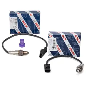 2x BOSCH VOR+NACH Kat Lambdasonde f&uuml;r BMW F20-23 F30-34 F32-36 F10/11 X3 F25 X4 B37 B47
