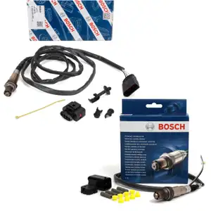 2x BOSCH Lambdasonde f&uuml;r VW Golf 4 Passat B5 1.8 T 2.0 Phaeton Touareg 7L 4.2 V8