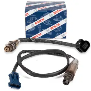 2x BOSCH VOR+NACH Kat Lambdasonde f&uuml;r BMW 1er F20 F21 114-120i 3er F30 F31 316/320i N13