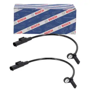 2x BOSCH 0986594644 ABS Sensor Raddrehzahl f&uuml;r MERCEDES X164 W164 W251 hinten 1649058500