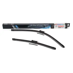 BOSCH A002J AEROTWIN Scheibenwischer Wischerbl&auml;tter Satz f&uuml;r TESLA Model X 5YJX vorne