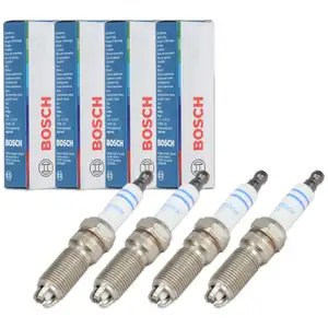 4x BOSCH 0242229661 Z&uuml;ndkerze f&uuml;r OPEL Astra G Vectra B C Zafira A 2.2 16V 147 PS