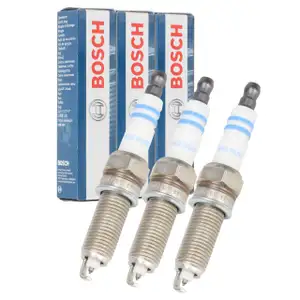 3x BOSCH 0242129525 Z&uuml;ndkerze f&uuml;r PSA C1 C3 C4 Cactus 108 208 308 OPEL Corsa F 1.2