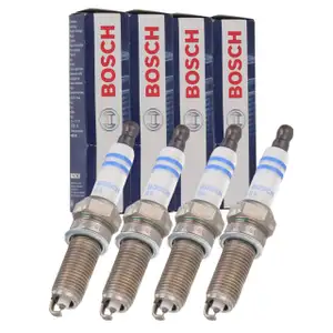 4x BOSCH 0242140515 Z&uuml;ndkerze f&uuml;r HYUNDAI Veloster FS KIA Cee'D JD 1.6 GT Optima 2.0 T-GDi