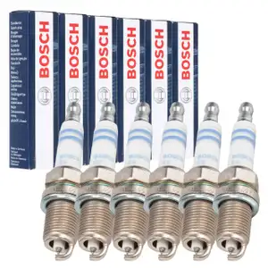 6x BOSCH 0242236564 Z&uuml;ndkerze f&uuml;r AUDI S4 B5 A6 2.7 T KIA Carnival 1 2 2.5 V6