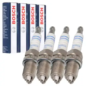 4x BOSCH FR6LDC 0242240566 Z&uuml;ndkerze f&uuml;r CITROEN Evasion Xantia XM FIAT Bravo 1 Marea 2.0