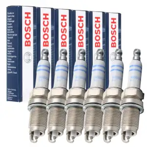 6x BOSCH FR7HC 0242236565 Z&uuml;ndkerze f&uuml;r JEEP Cherokee XJ 4.0 184/185/190 PS