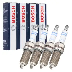 4x BOSCH FR8SC 0242229797 Z&uuml;ndkerze f&uuml;r CITROEN PEUGEOT RENAULT 1.6 1.8 2.0