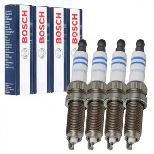 4x BOSCH ZR5TPP330 0242145541 Z&uuml;ndkerze f&uuml;r BMW 1er 2er 3er 4er 5er X1 X3 X4 X5 Z4 N20