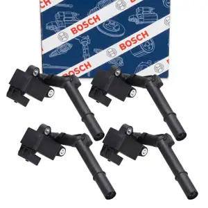 4x BOSCH 0221604036 Z&uuml;ndspule f&uuml;r MERCEDES W176 W246 W204 W205 W212 W213 X/C253 2709060500