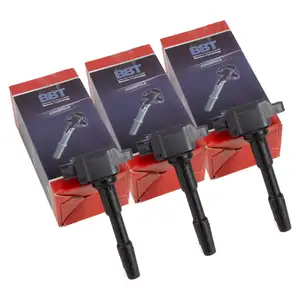 3x BBT IC15142 Zündspule für RENAULT Clio 4 Twingo 3 Logan 2 SMART ForFour ForTwo 453 0.9