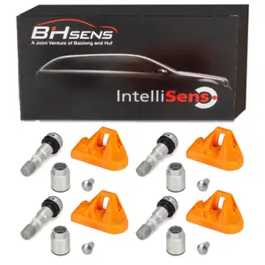 4x BH SENS HUF 73901101 Reifendrucksensor 433MHz für AUDI BMW MERCEDES-BENZ PORSCHE VW