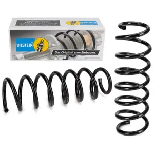 2x BILSTEIN B3 36-254552 Fahrwerksfeder Feder f&uuml;r BMW 5er F10 OHNE M-Technik Vorderachse