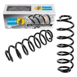 2x BILSTEIN B3 VERST&Auml;RKT Fahrwerksfeder f&uuml;r VW Golf 4 Leon 1M Octavia 1 Roomster hinten
