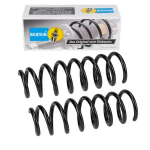 2x BILSTEIN B3 37-299040 Fahrwerksfeder f&uuml;r BMW X5 MIT elektr. D&auml;mpferregulierung vorne