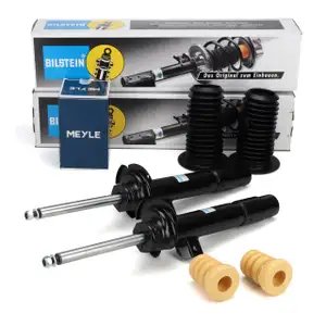 2x BILSTEIN B4 gas-pressurized shock absorbers + MEYLE dust covers for BMW 3 Series F30, F31, F34 (front)