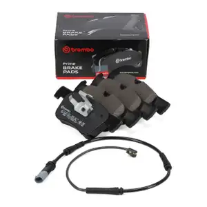 BREMBO P06070 Bremsbel&auml;ge + Warnsensor f&uuml;r BMW F20/21 F30-34 F32-36 ohne M-Technik vorne