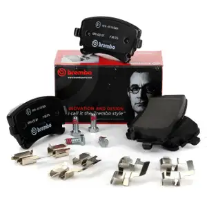 BREMBO P85076 Bremsbel&auml;ge f&uuml;r AUDI A4 B6 B7 A6 C5 C6 A8 D3 4E VW Transporter T5 hinten