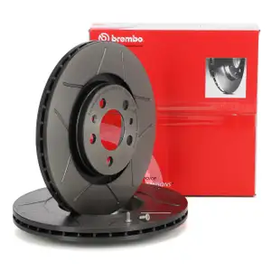 Brembo MAX LINE Bremsscheiben Satz f&uuml;r VW Golf 4 AUDI 8L SEAT Leon 1M SKODA 1 vorne