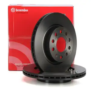 BREMBO 09.9167.11 Bremsscheiben Satz f&uuml;r VW Golf 5 6 AUDI 8P SEAT 1P vorne 1K0615301AS