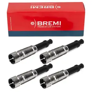 4x BREMI 13202/1 Zündkerzenstecker PORSCHE 924 2.0 / Turbo 125/177 PS 11.1975-08.1989