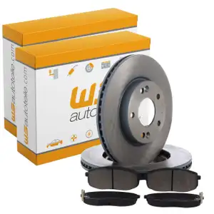 Bremsscheiben + Bremsbel&auml;ge f&uuml;r HYUNDAI Kona (OS) 15 Zoll KIA Pro Cee'D (ED) vorne