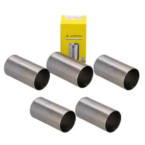 5x GOETZE Zylinderlaufbuchse f&uuml;r VW Transporter T4 T5 Crafter Touareg 2.5 TDI 034105701B