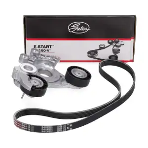 GATES Keilrippenriemensatz f&uuml;r FIAT 500 500C 312 Panda 312 319 bis 2024 1.0 Mild Hybrid