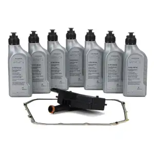 Getriebefilter Satz + 7L ORIGINAL G052529A2 Getriebeöl für AUDI PORSCHE 7-Gang DSG DL501