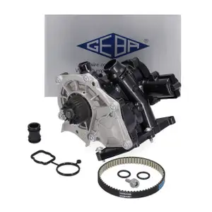 GEBA Zahnriemensatz + Wasserpumpe f&uuml;r VW Golf 6-8 Polo 5 6 AUDI A1 A4 1.8/2.0 06L121012M