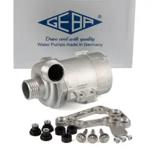 GEBA Wasserpumpe + Dichtungen f&uuml;r BMW 5er F10 F11 7er F01-F04 X3 F25 N52 N53 11518635092