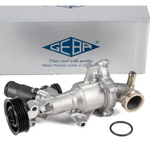 GEBA 13220 Wasserpumpe + Dichtung für MERCEDES W177 W247 C118 X118 H247 M260 2602001100