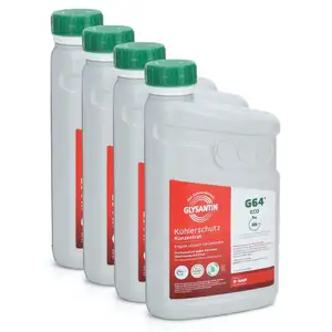 4L 4 Liter BASF GLYSANTIN Frostschutz Kühlerfrostschutz Konzentrat G64 Eco GRÜN