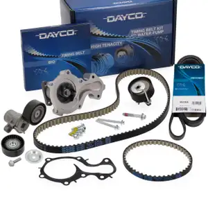 DAYCO Zahnriemensatz + Keilrippenriemensatz f&uuml;r FORD Fiesta 6 Focus 3 C-Max 2 1.0 EcoBoost